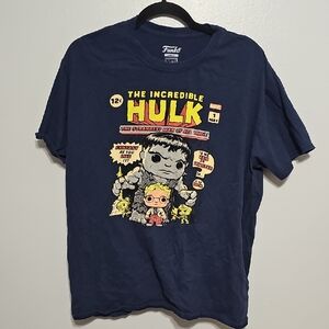 Funko L Blue Hulk Graphic Tee